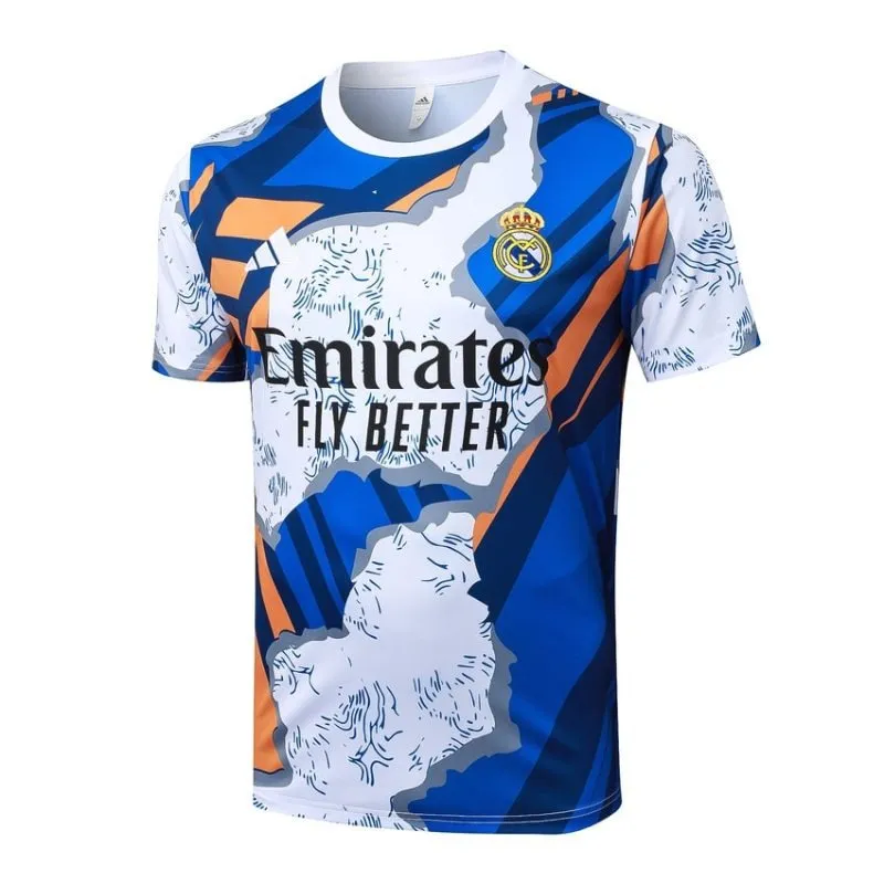 Maillot + Short d’entraînement Real Madrid 2025/26 - Bleu/Blanc