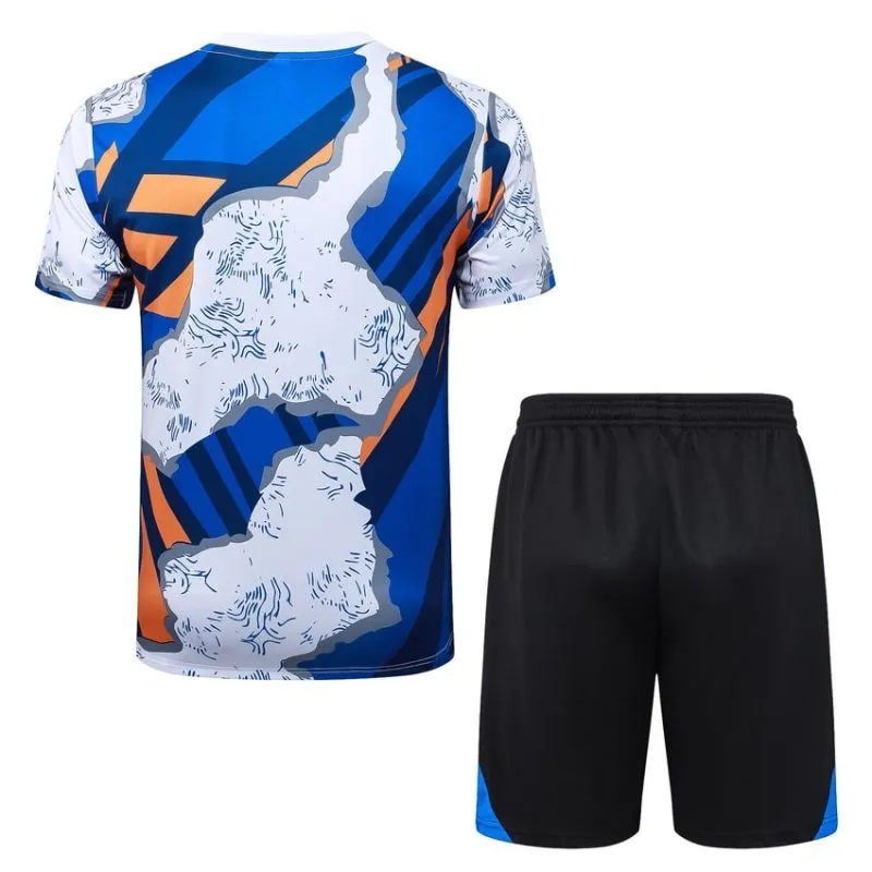 Maillot + Short d’entraînement Real Madrid 2025/26 - Bleu/Blanc