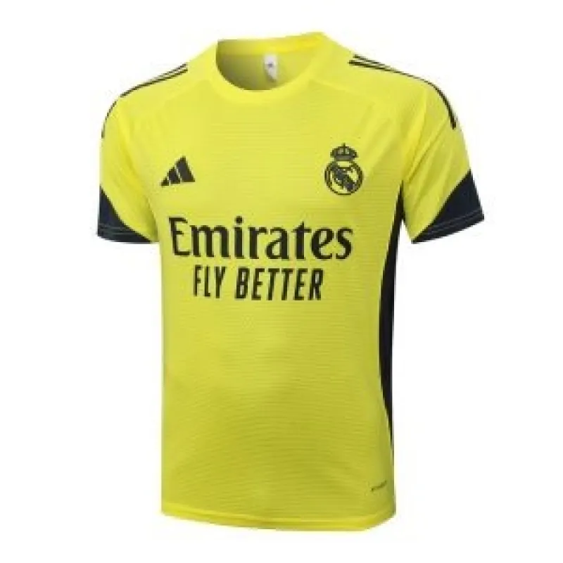 Real Madrid Trainingsshirt + Shorts 2025/26 - Gelb