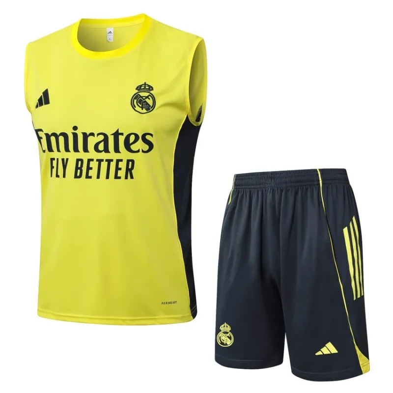 Real Madrid Shorts & Tanktop Set 2025/26 - Gelb