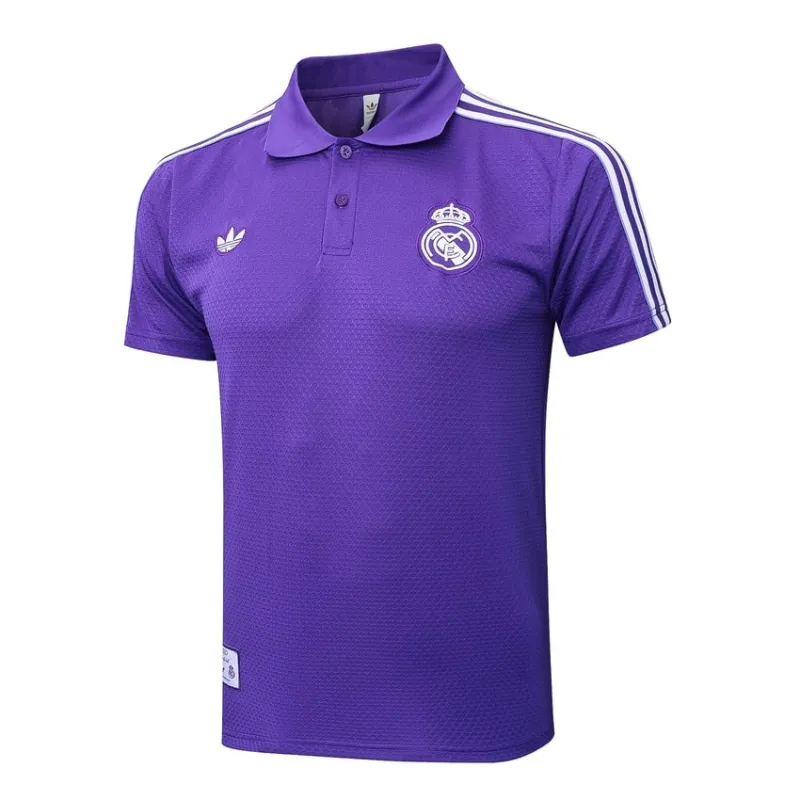 Real Madrid Sportpoloshirt 2025/26 - Lila