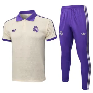 Real Madrid 2025/26 Sports Polo - Beige