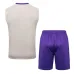Real Madrid 2025/26 Shorts & Vest Set - Beige