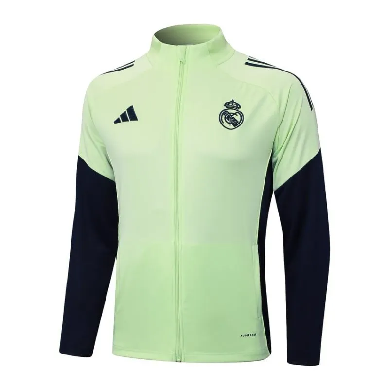 Real Madrid 2025/26 Sports Jacket - Light Green