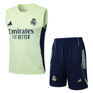Ensemble Short & Débardeur Real Madrid 2025/26 - Vert Clair