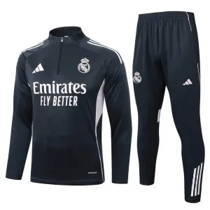 Real Madrid 2025/26 Tracksuit - Dark Gray