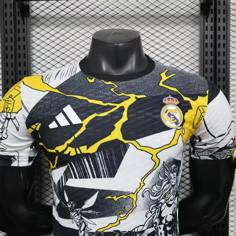 Real Madrid 2025/26 Marvel Edition Player Jersey - Black