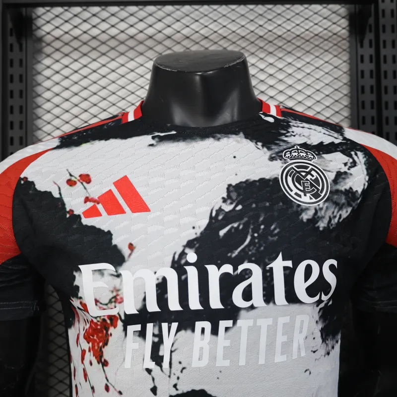 Real Madrid Maillot de Joueur Édition Marvel 2025/26 - Noir