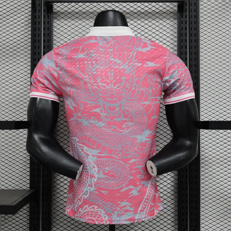 Real Madrid 2025/26 Dragon Edition Player Jersey - Pink