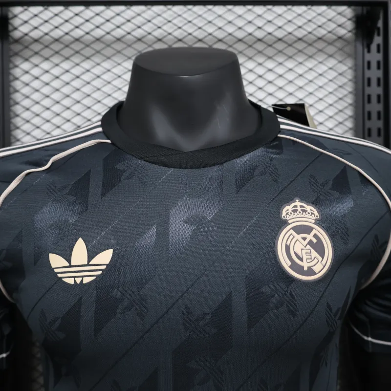 Real Madrid 2025/26 Player Version Jersey - Black