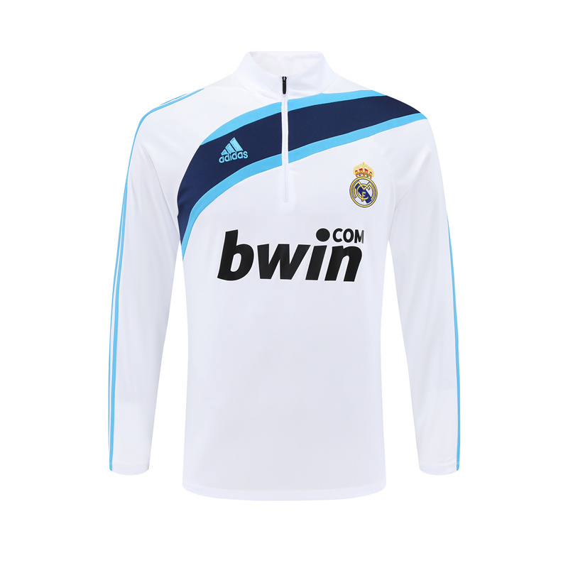 Real Madrid 2009/10 Vintage Sportbekleidung Weiß
