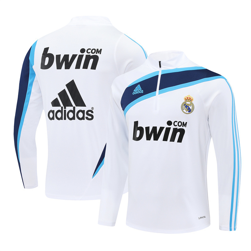Real Madrid 2009/10 Vintage Sportbekleidung Weiß