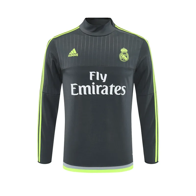 Real Madrid 2015/16 Abbigliamento Sportivo Vintage Grigio