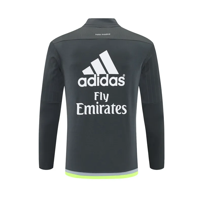 Real Madrid 2015/16 Abbigliamento Sportivo Vintage Grigio