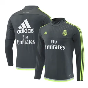 Real Madrid 2015/16 Abbigliamento Sportivo Vintage Grigio