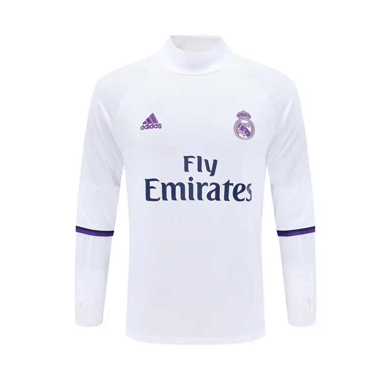 Real Madrid 2016/17 Vintage Sportbekleidung Weiß