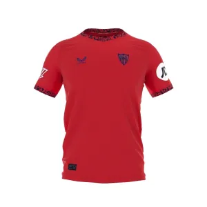 Sevilla 2024/25 Away Players' Jersey - Red
