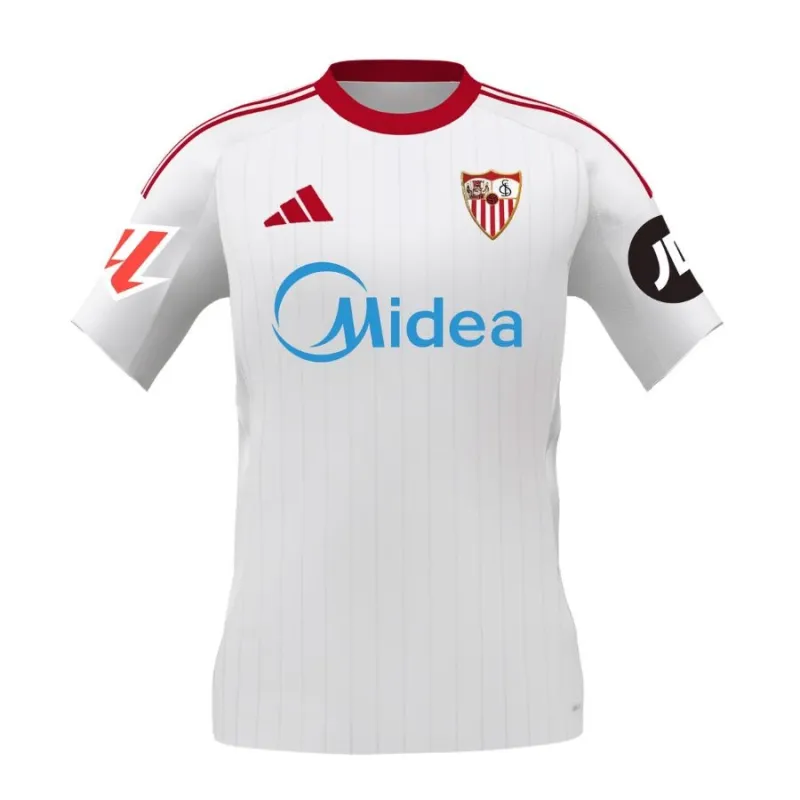 Camiseta local infantil del Sevilla 2025/26 - Blanco