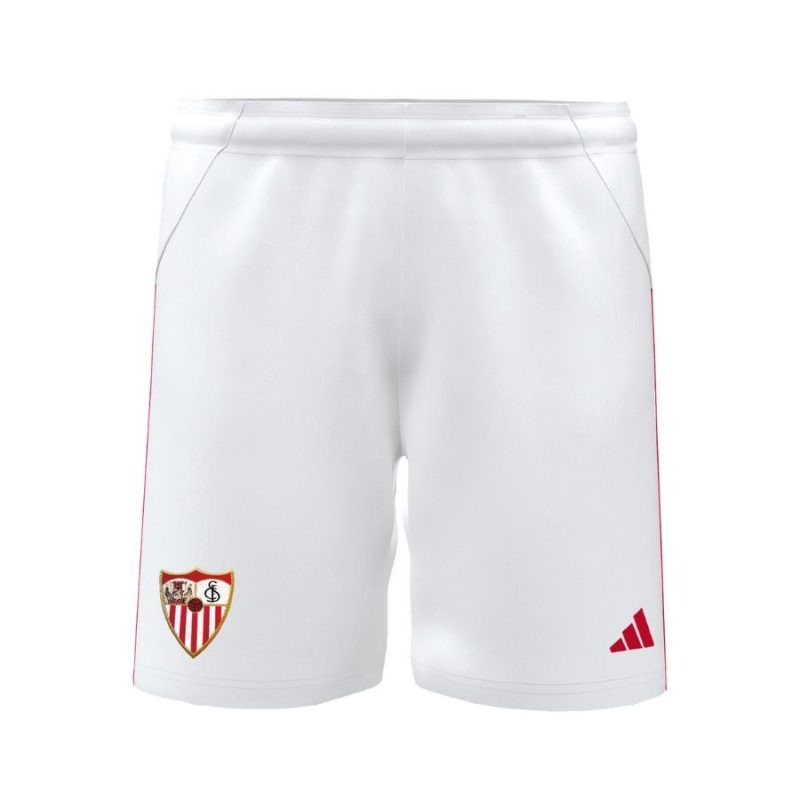 Camiseta local infantil + pantalones cortos del Sevilla 2025/26 - Blanco