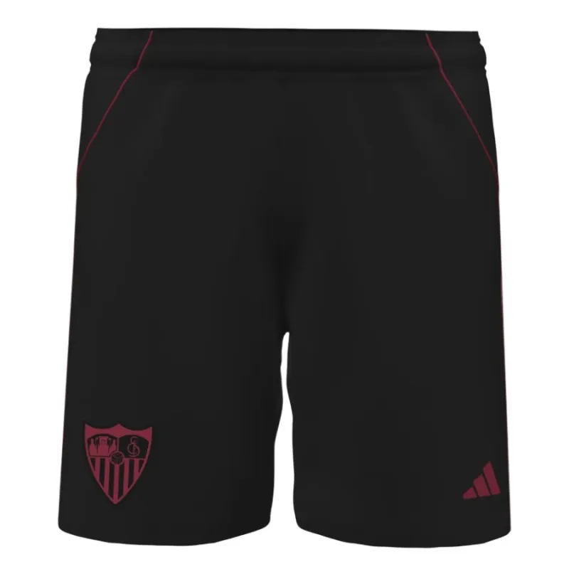 Sevilla 2025/26 Third Kids' Jersey + Shorts - Black