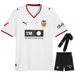 Valencia 2026/27 Home Kids Kit Jersey