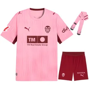 Valencia 2026/27 Third Kids Kit Jersey