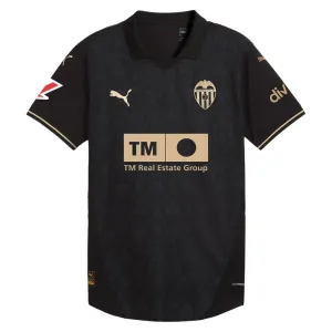 Valencia 2024/25 Away Women's Jersey - Black
