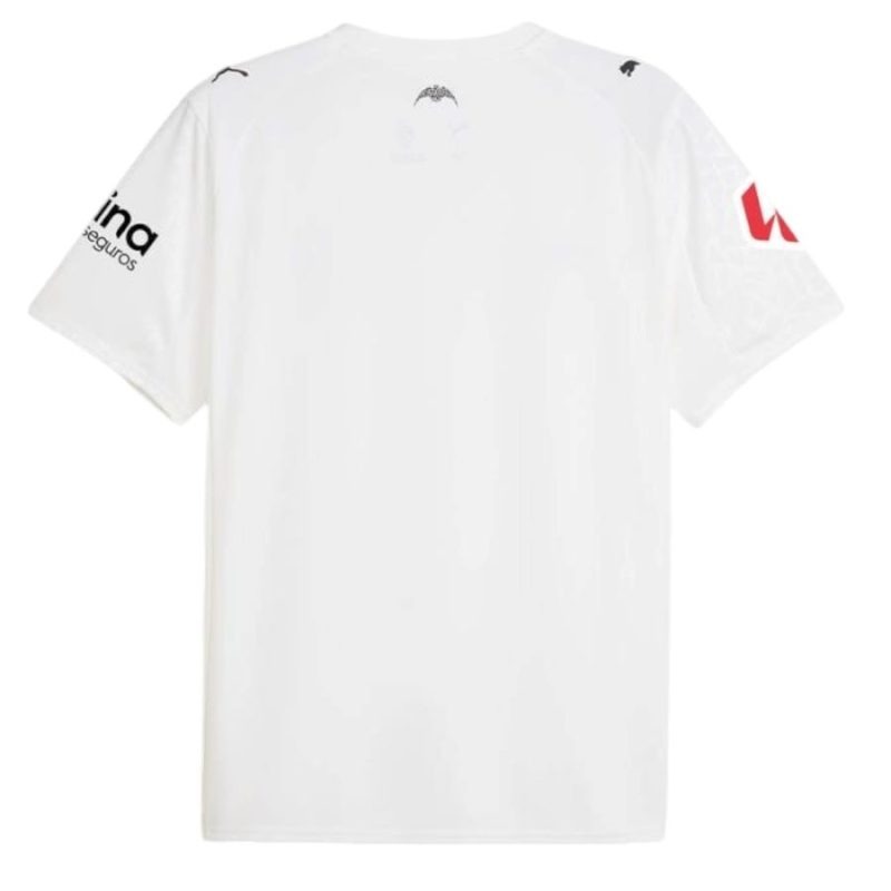 Valencia 2025/26 Home Kids' Jersey - White