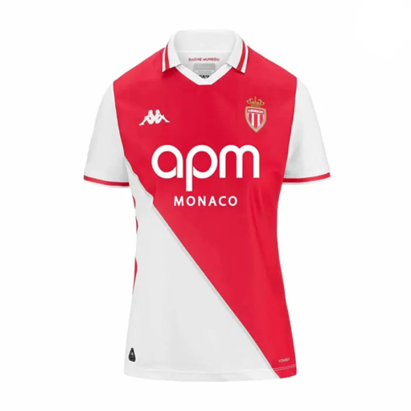 AS Monaco women's home jersey 2024/25 - White