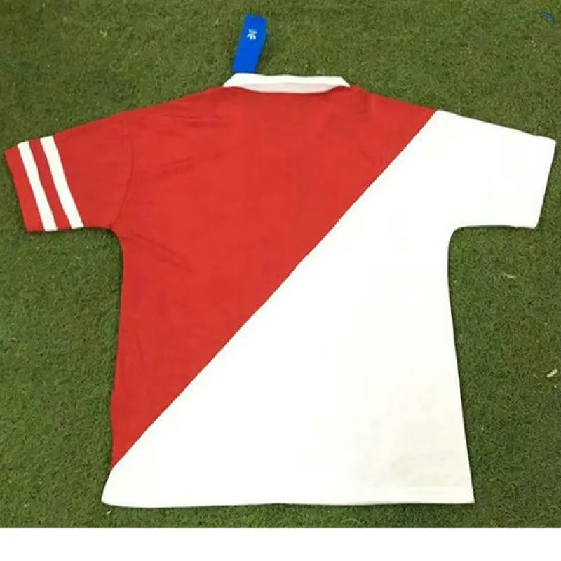 AS Monaco retro jersey 1992 - 94 home - White/Red