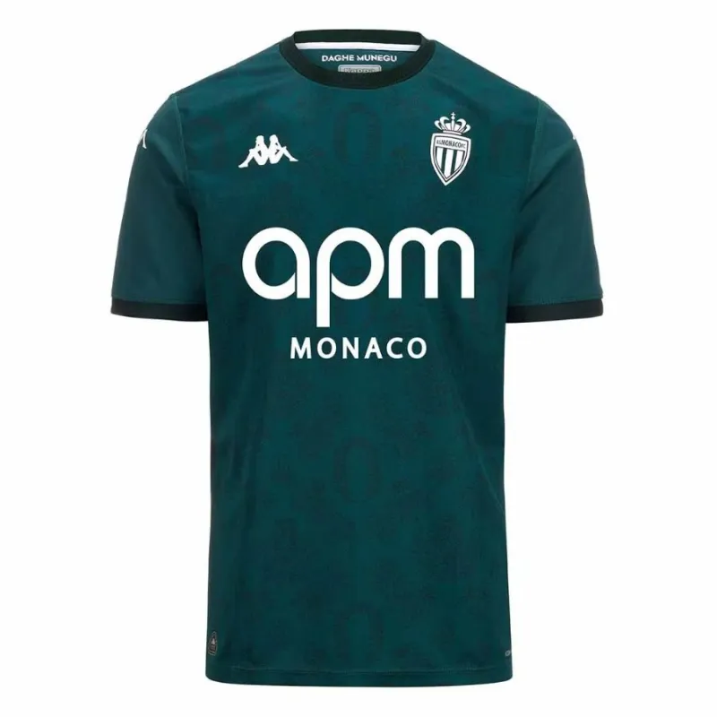 Monaco 2024/25 Away Kids Jersey + Shorts - Green