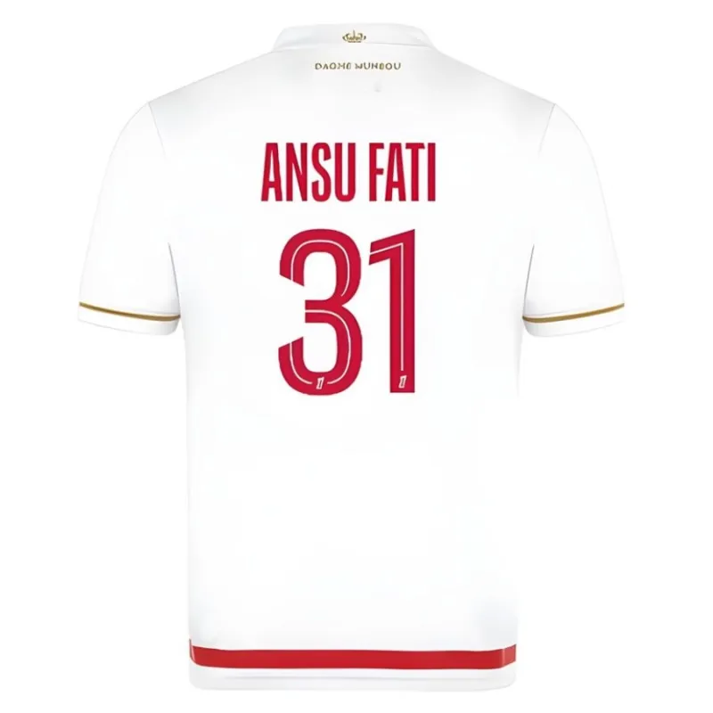 Maglia Monaco Casa 25/26 ANSU FATI