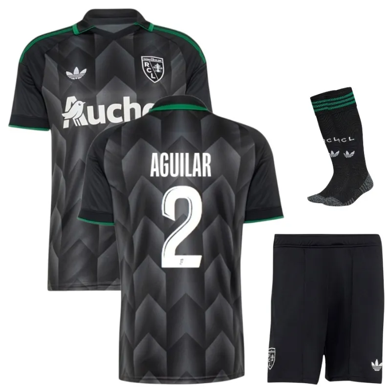 Maillot Ensemble Enfant Extérieur Lens 2026/27 AGUILAR