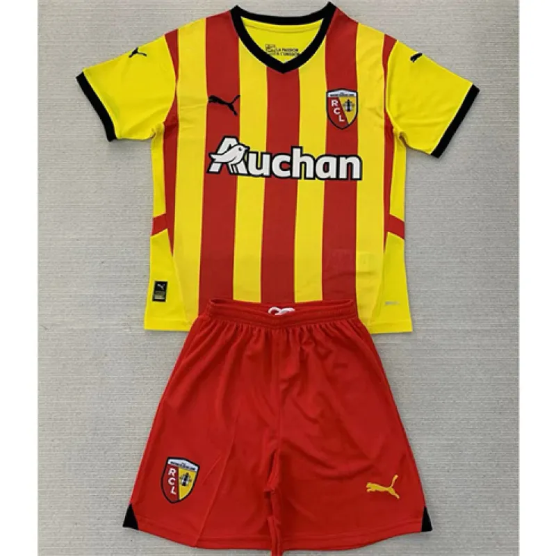 Maillot et shorts pour enfants de Lens 2024/25 domicile - Jaune