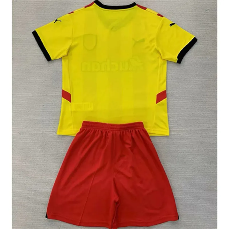 Maillot et shorts pour enfants de Lens 2024/25 domicile - Jaune