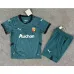 Maglia e pantaloncini per bambini di Lens 2024/25 Trasferta - Verde