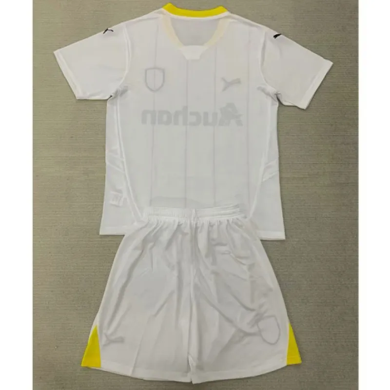 Terza maglia e pantaloncini per bambini di Lens 2024/25 - Bianco