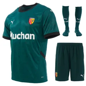 Lens 2024/25 Away Kids Jersey Set - Green