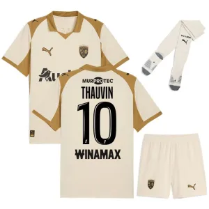 Lens THAUVIN 2025/26 Children’s Third Kit Jersey - Beige