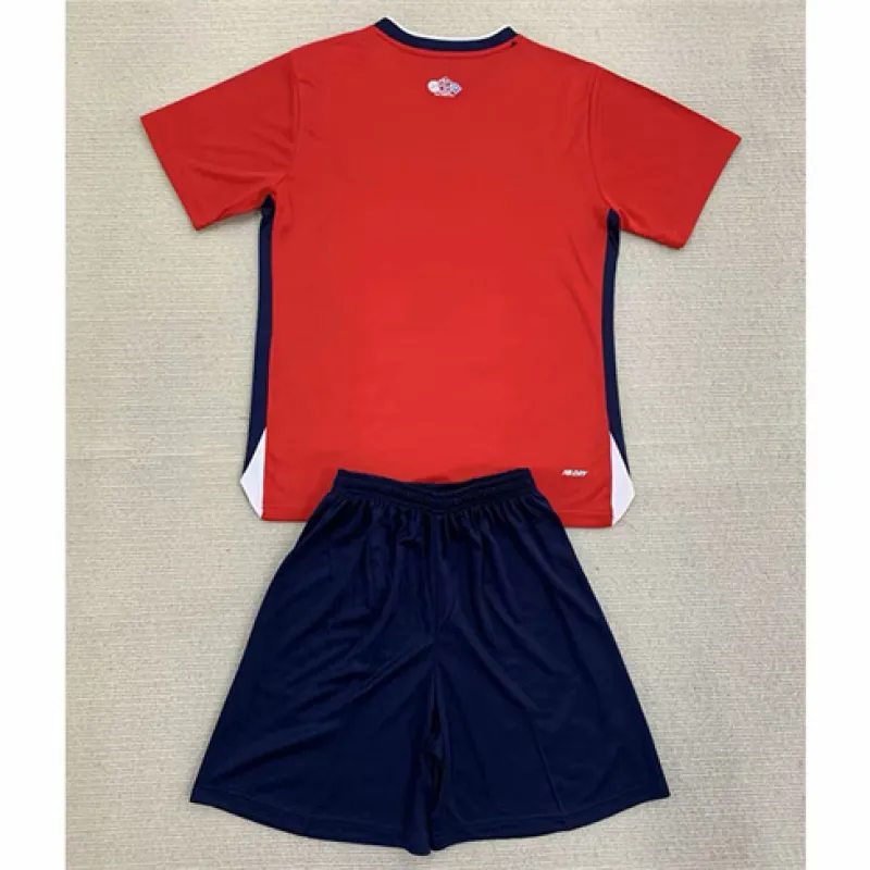 Lille Kids' Jersey + Shorts 2024/25 Home - Red