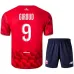 Lille GIROUD 2025/26 Home Kids Jersey + Shorts - Red