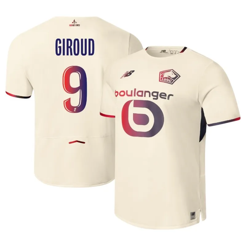 Lille 2025/26 GIROUD Away Jersey