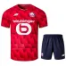 Camiseta infantil + pantalones cortos en casa del Lille 2025/26 - Rojo