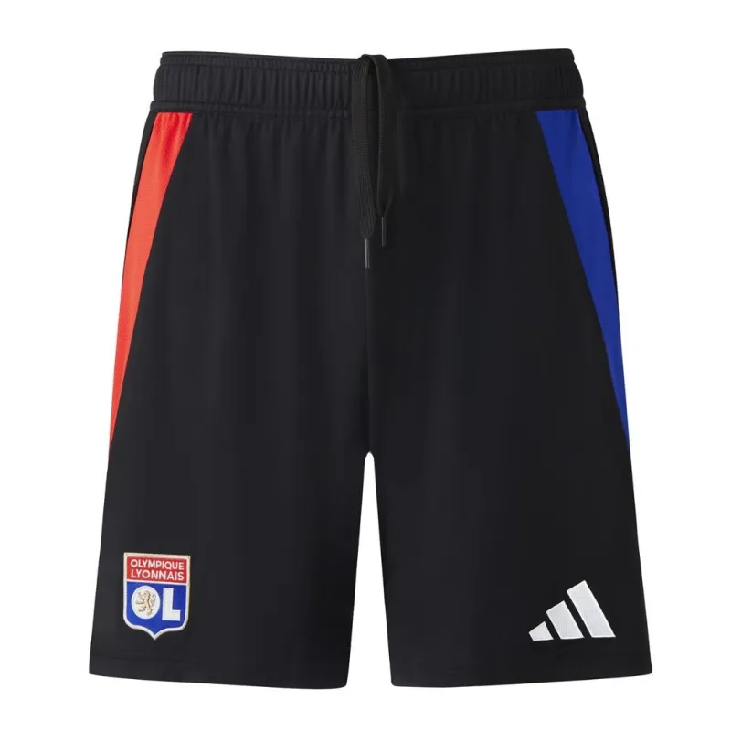 OL Set di maglia per bambini fuori casa 2024/25 - Nero