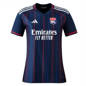 Olympique Lyonnais 2025/26 Women's Away Jersey - Blue