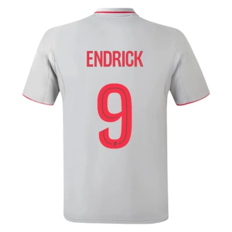 Olympique Lyonnais ENDRICK 2025/26 Kit Bambino Terza Grigio