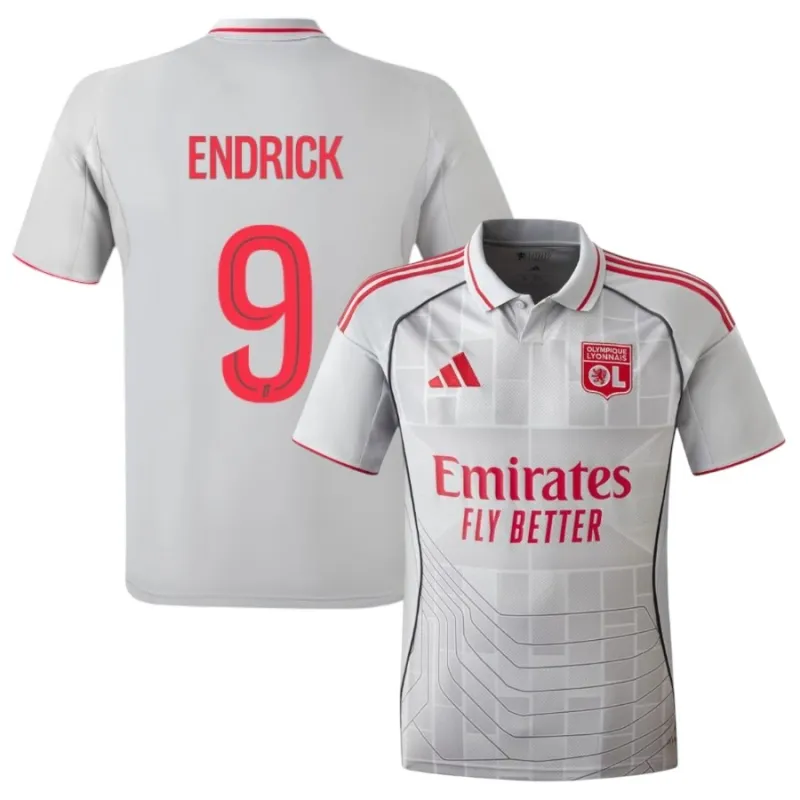 Tercera del Lyon camiseta 2025/26 ENDRICK