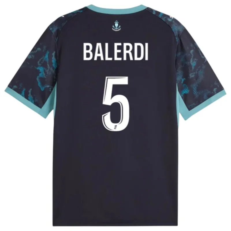 Marseille BALERDI 2026/27 Away Kids Kit Jersey