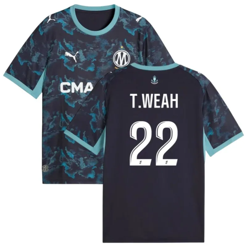 Marseille T.WEAH 2026/27 Away Jersey