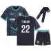 Marseille T.WEAH 2026/27 Away Kids Kit Jersey